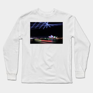 Sydney Opera House during the Vivid Festival Long Sleeve T-Shirt